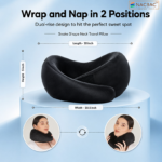 Snake Shape Neck Travel Pillow