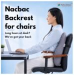 Nacbac  Chair Comfort Combo – Back Support + Seat Support
