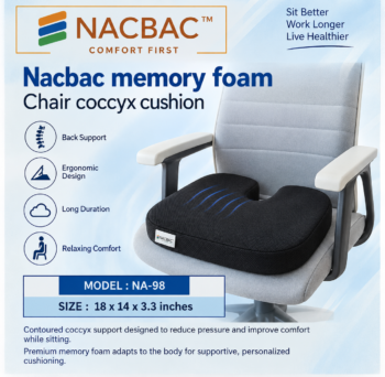 Nacbac chair coccyx cushion